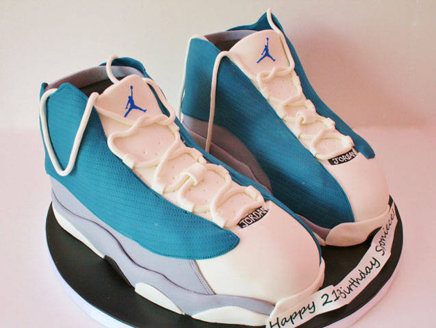 3D Jordan Sneakers Cake