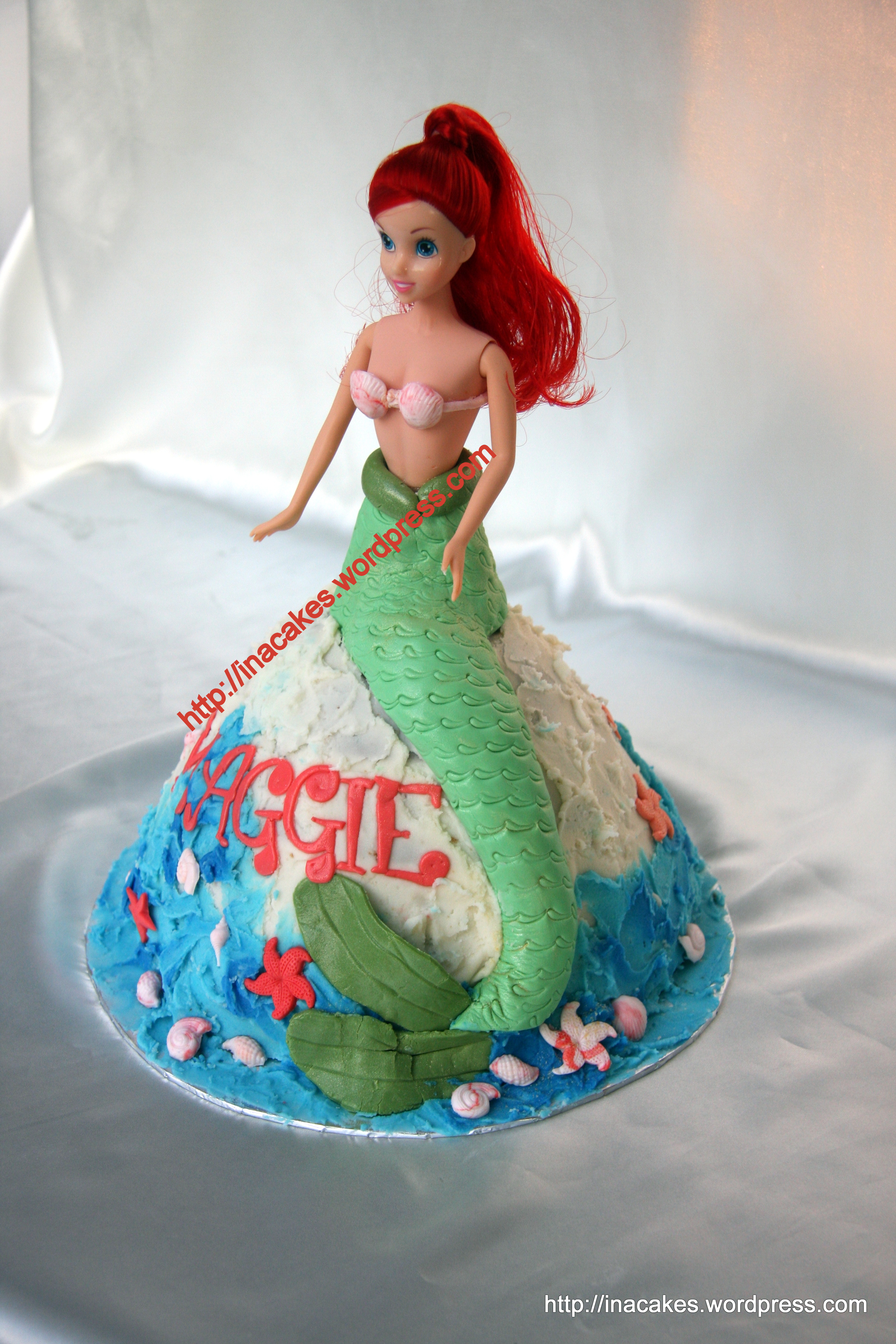 Ariel Princess Cake Ideas