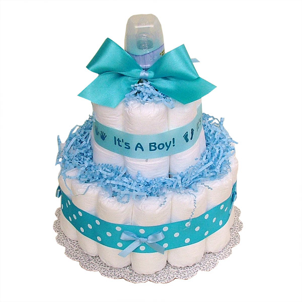 Baby Boy Diaper Cake Baby Boy Diaper Cake