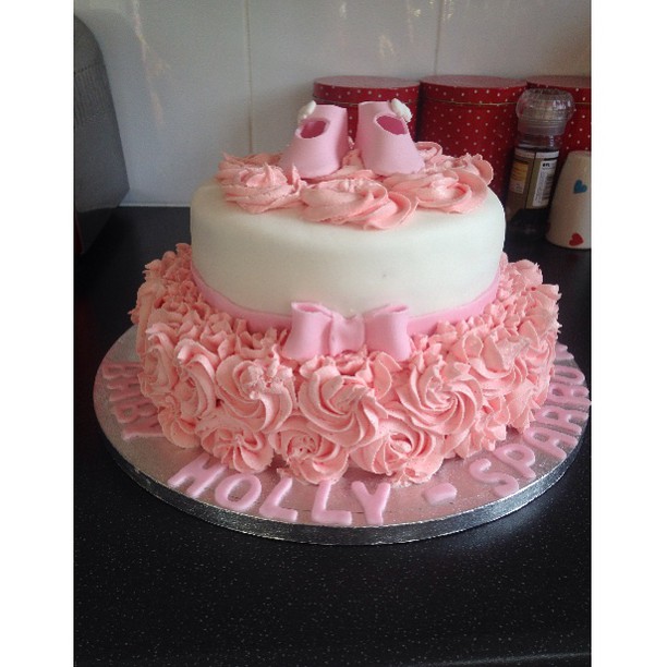 Baby Shower Cake Buttercream