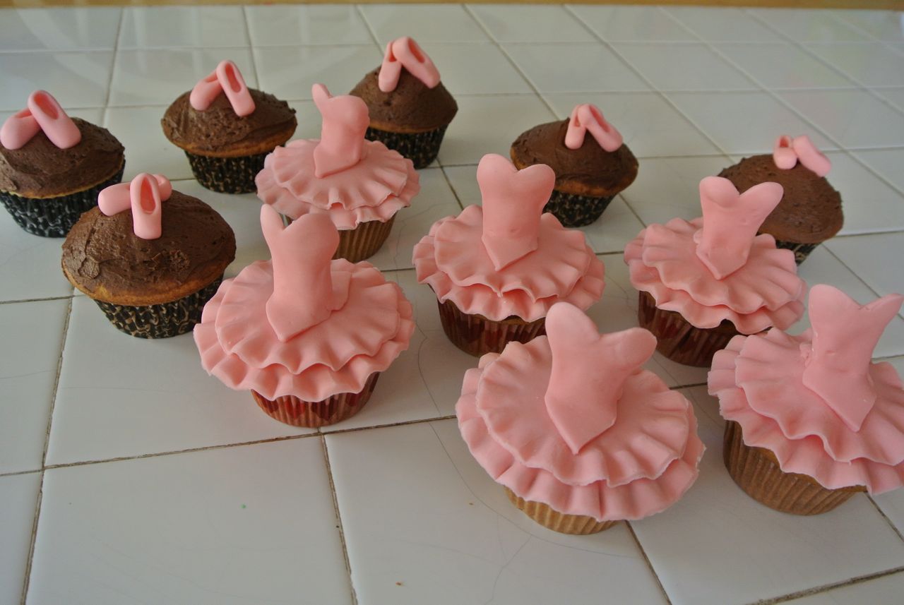 Ballerina Dress Cupcake Cake