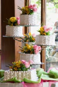 Basketweave Wedding Cake Design Basketweave Wedding Cake Design