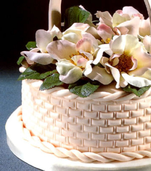 Basketweave Wedding Cake Basketweave Wedding Cake