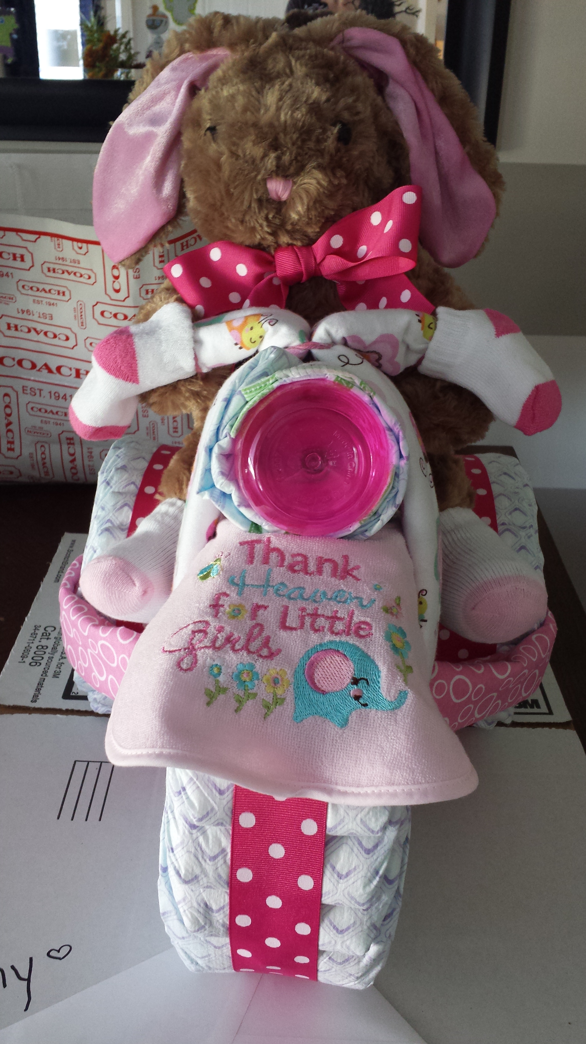 Big Wheel Diaper Cake Big Wheel Diaper Cake
