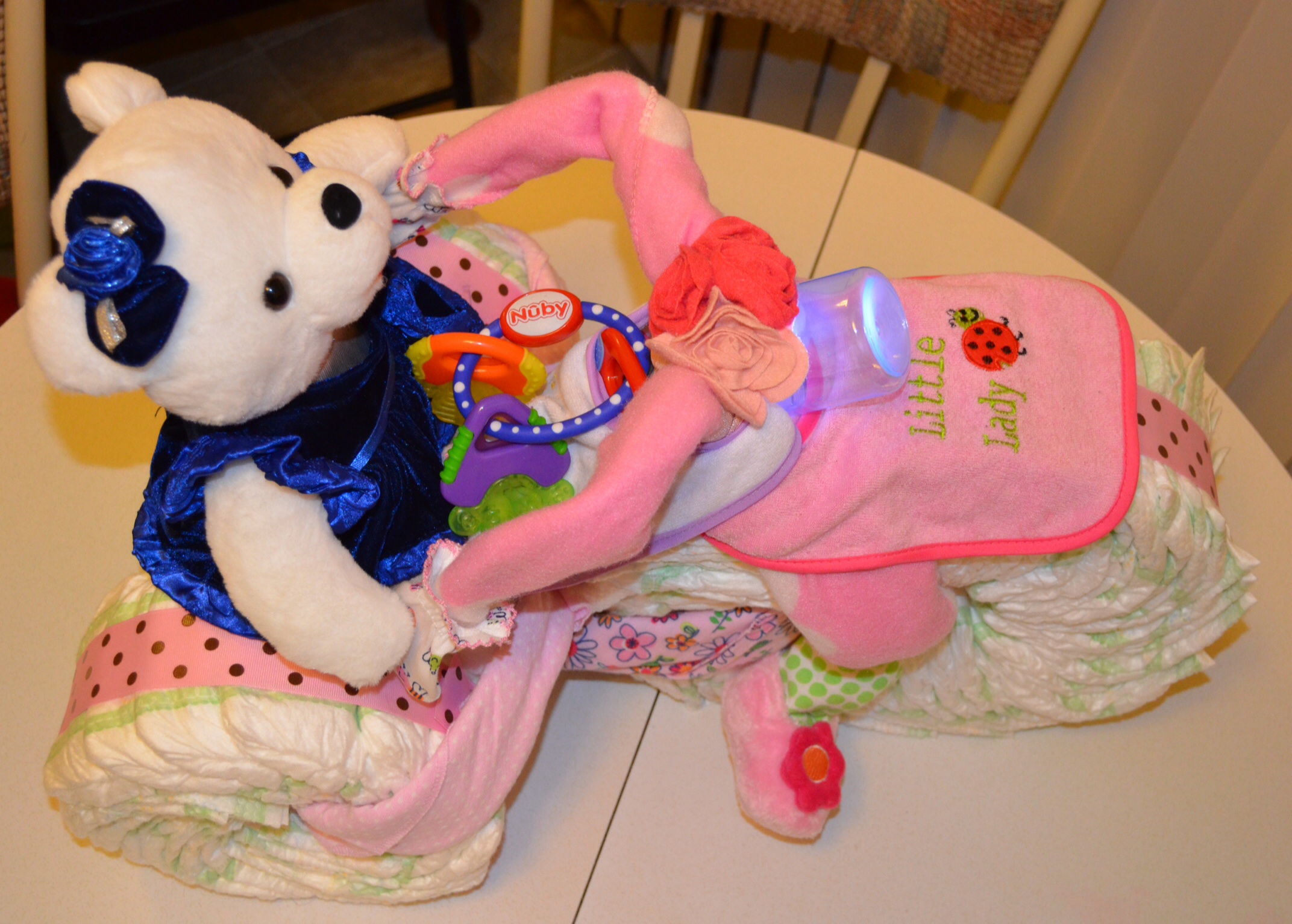 Big Wheel Diaper Cake Big Wheel Diaper Cake