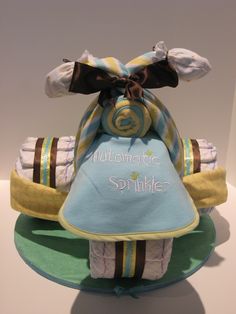 Big Wheel Diaper Cake