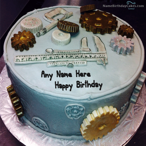 Birthday Cake for Mechanical Engineer