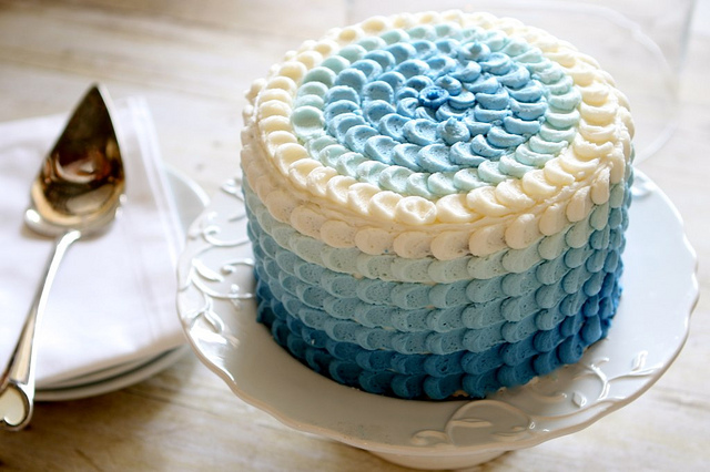 11 Photos of Blue Decorated Cakes