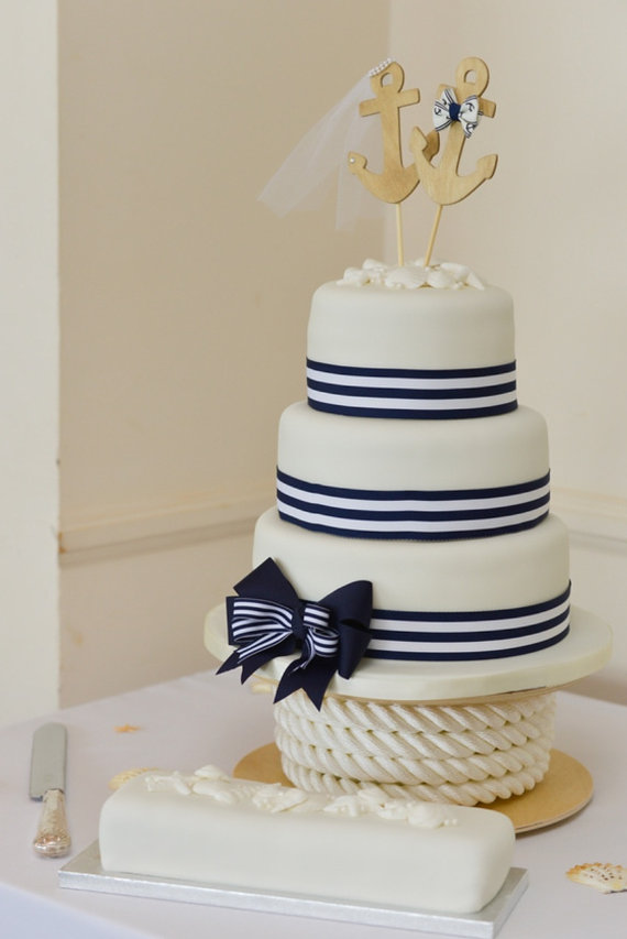 Boat Wedding Cake Topper
