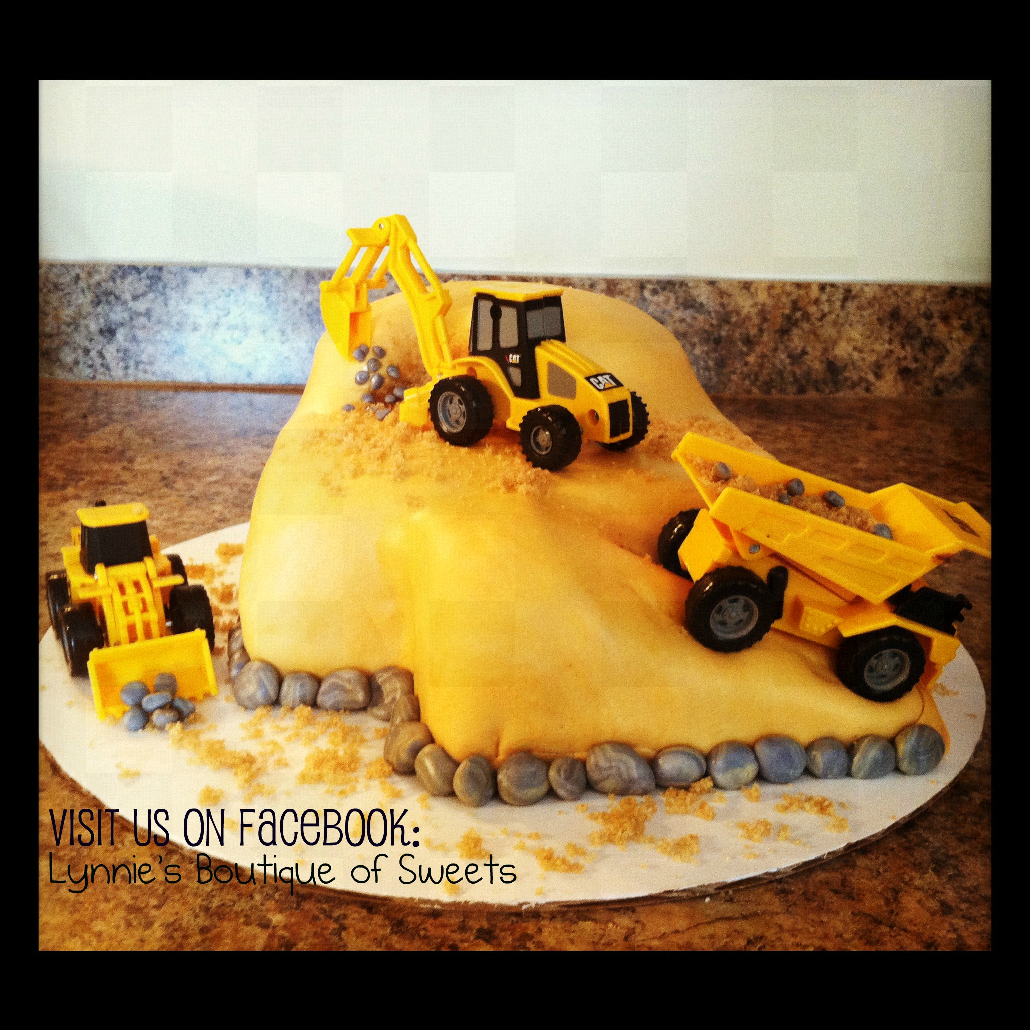 Boy Construction Birthday Cake