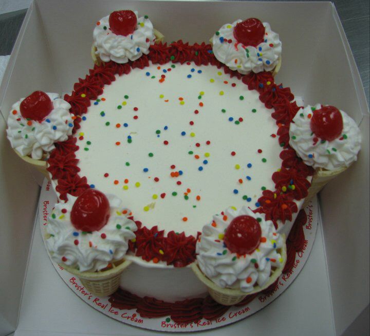Bruster's Ice Cream Cake Bruster's Ice Cream Cake