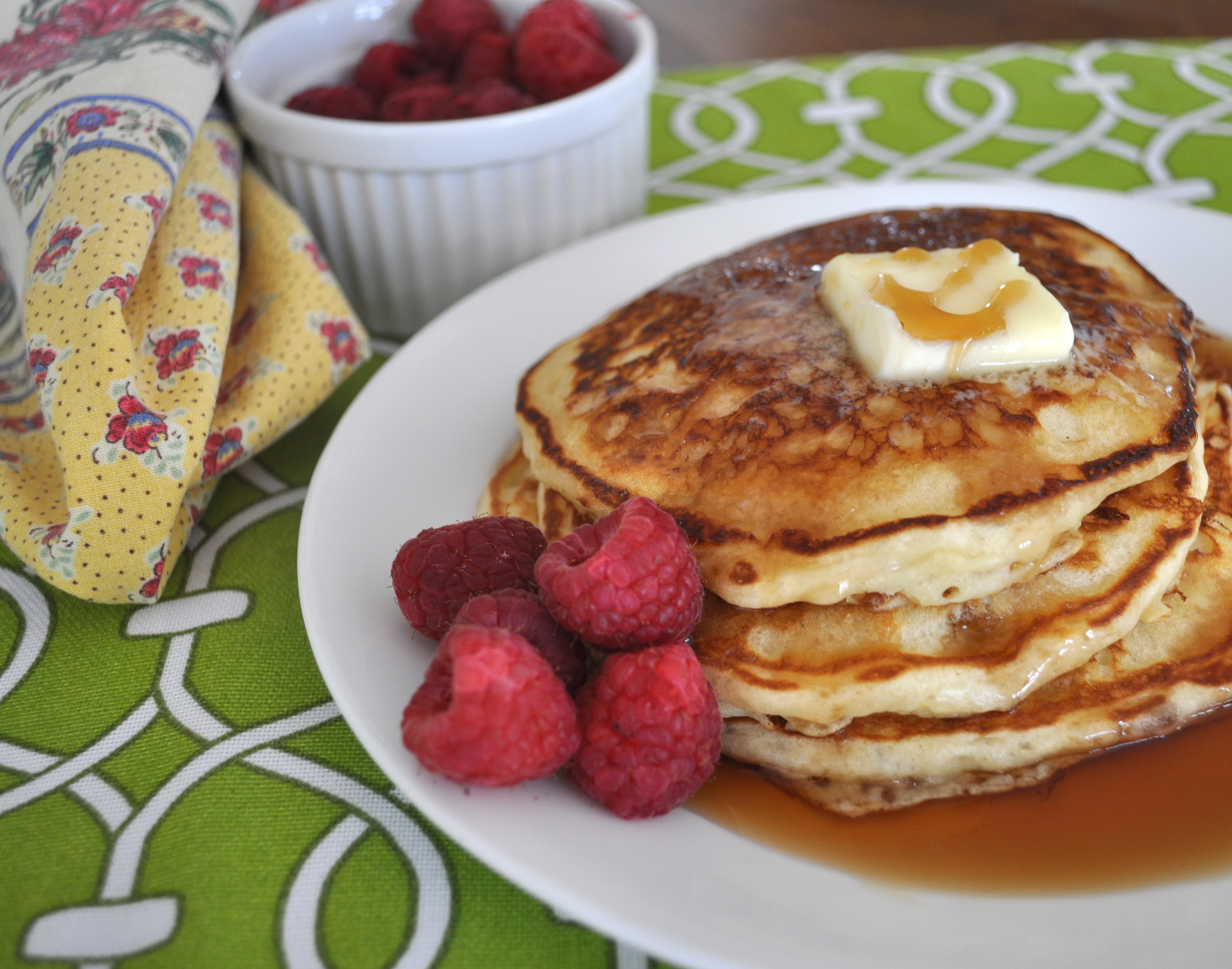 Buttermilk Pancakes From Scratch