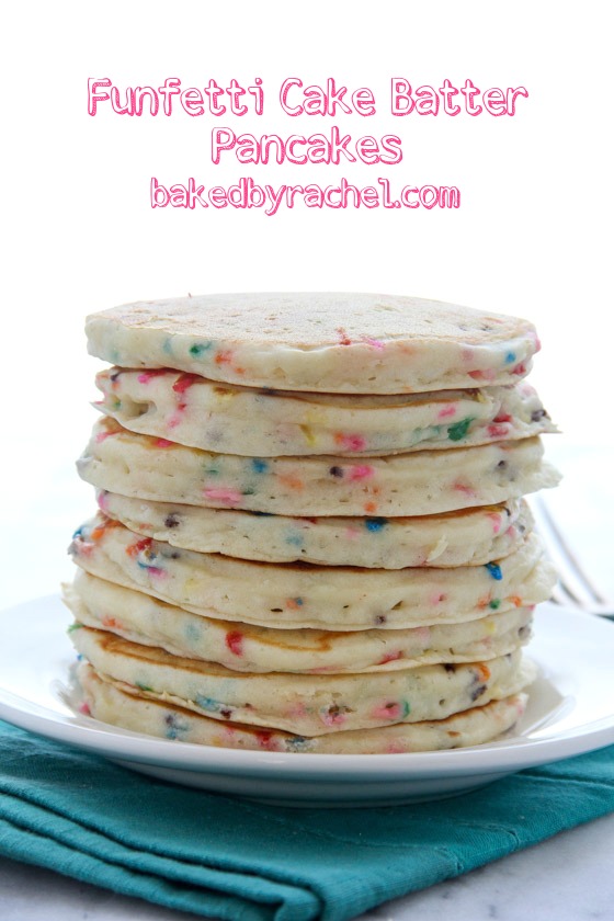 Cake Batter Pancakes Recipe