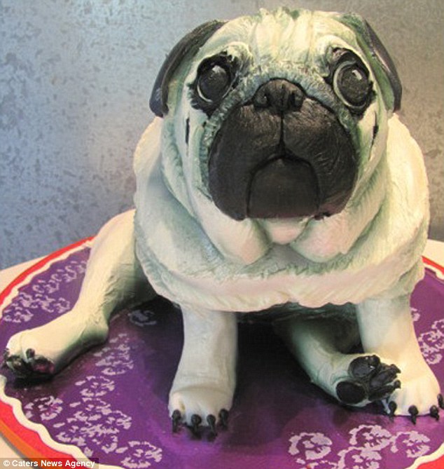 Cakes That Looks Like Pugs
