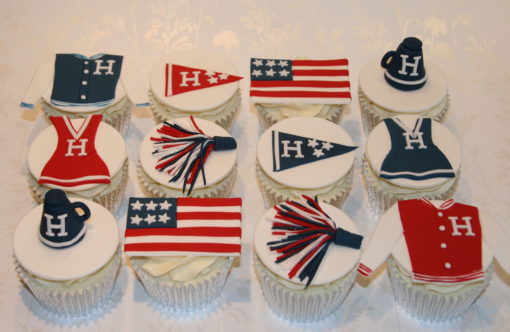 Cheerleading Cakes Cupcakes Ideas