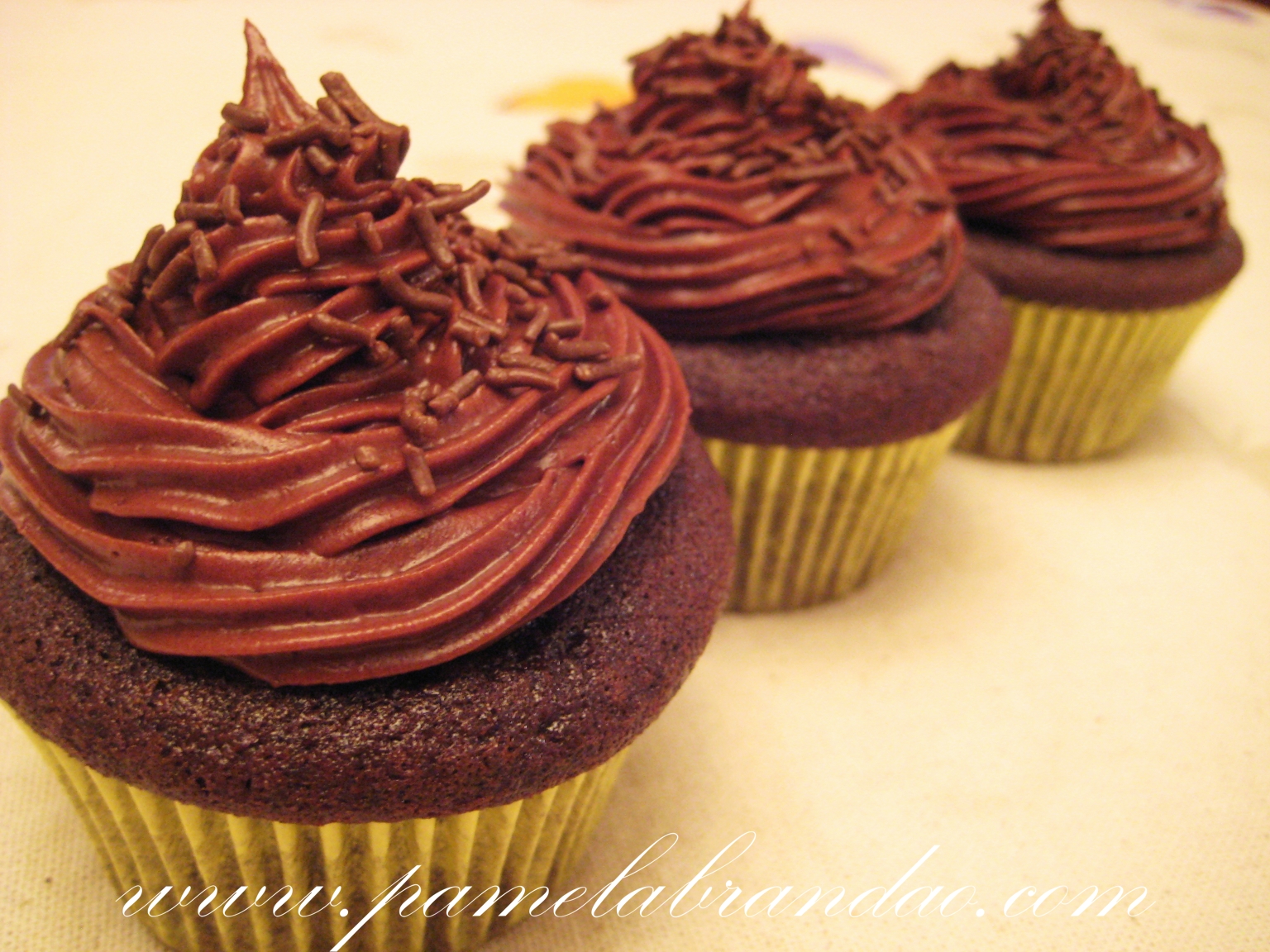 Chocolate Buttercream Cupcakes