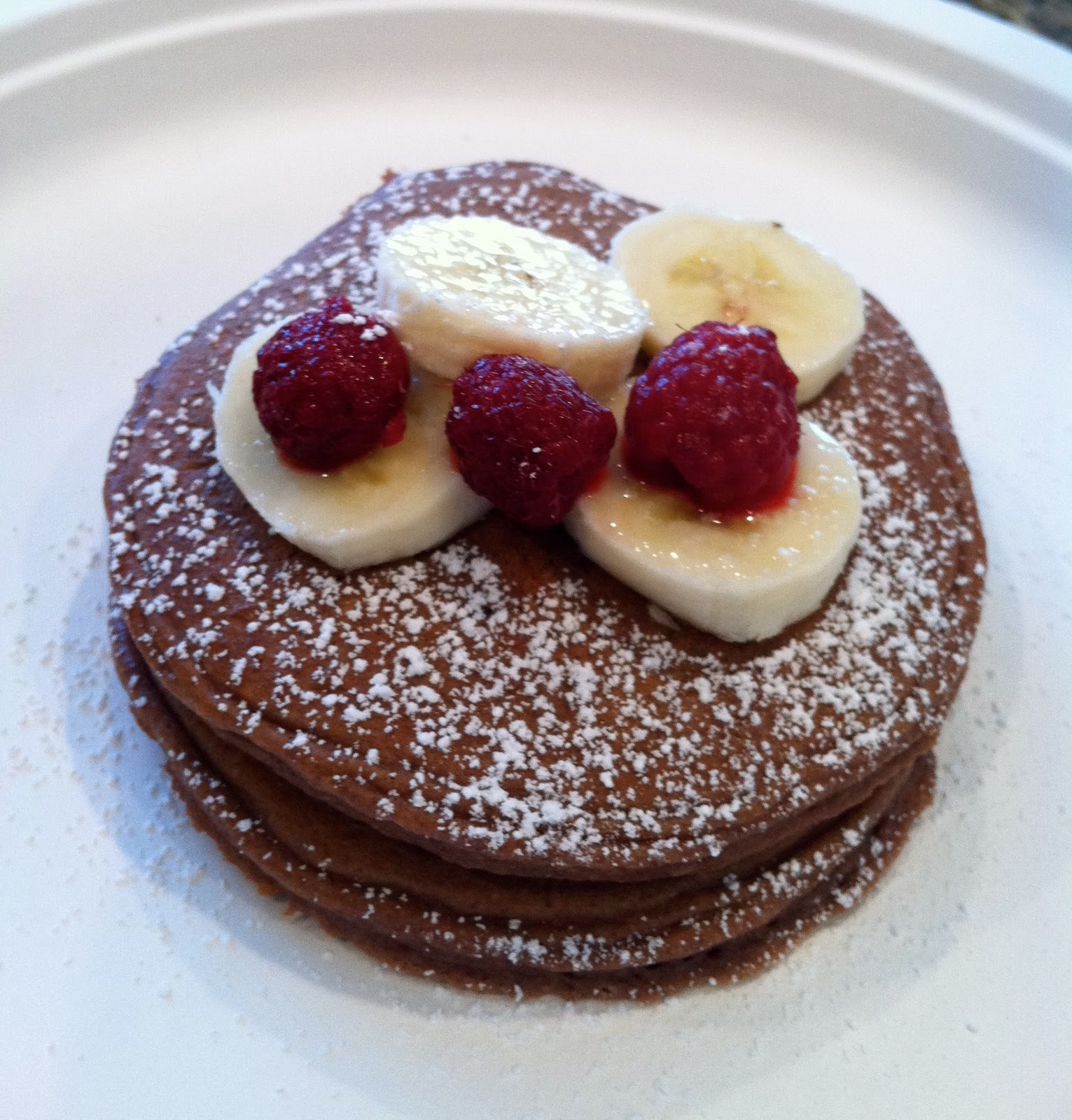 Chocolate Cake Batter Pancakes