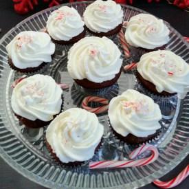 Chocolate Cupcakes with Whipped Frosting