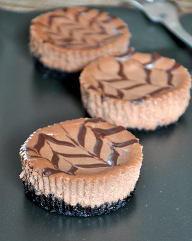 Chocolate Mini Cheesecake Bites Recipe Chocolate Mini Cheesecake Bites Recipe