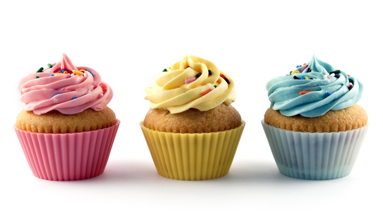 Colorful Cupcakes