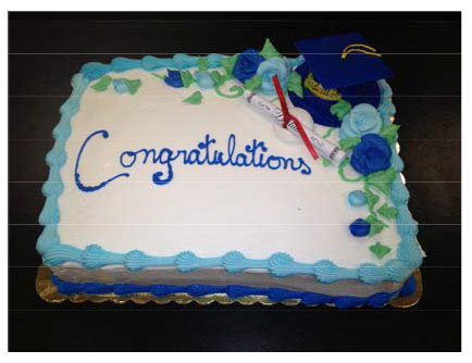 Congratulations Cake