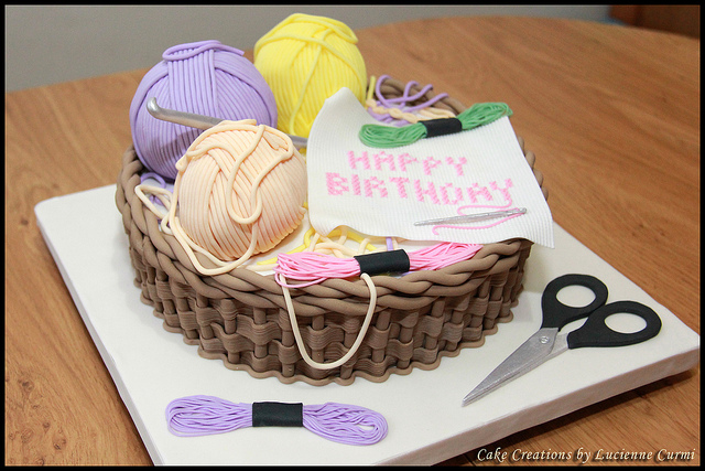 Crochet Birthday Cake Crochet Birthday Cake