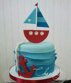 Cupcake Cake Boat Anchors