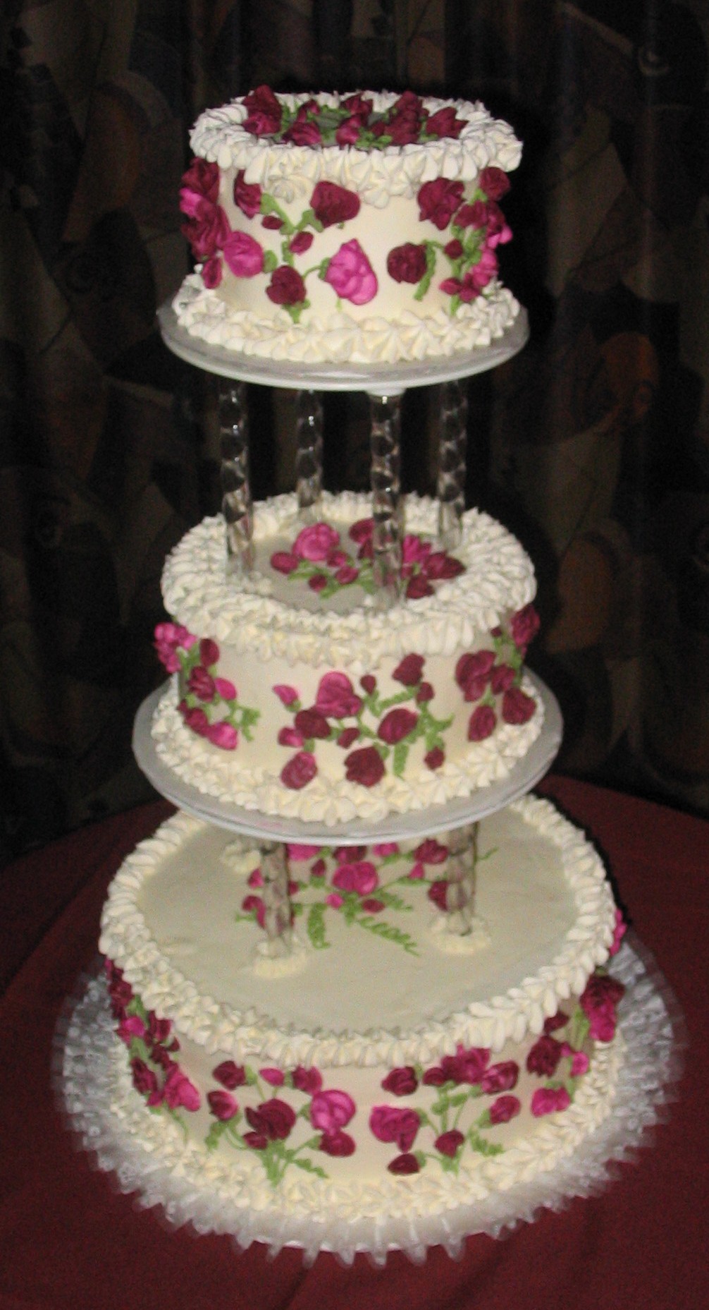 Cupcake Wedding Cake Tiers