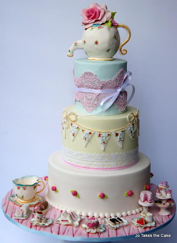 English Tea Party Cake