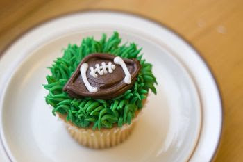 Football Cupcakes