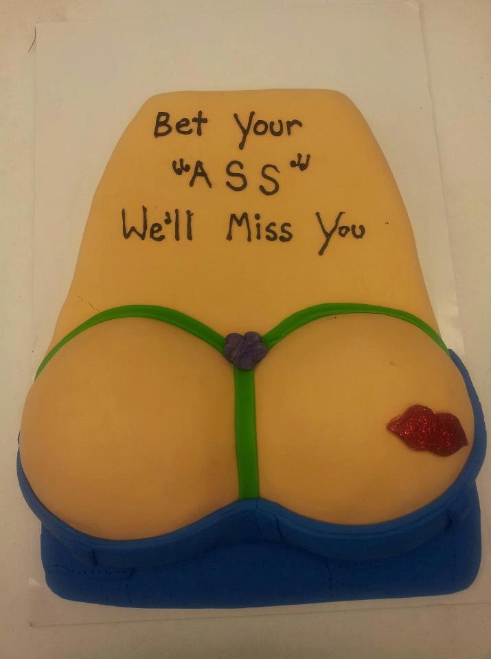 Funny Goodbye Farewell Cake Messages