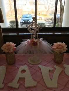 Glitter and Pearls Baby Shower