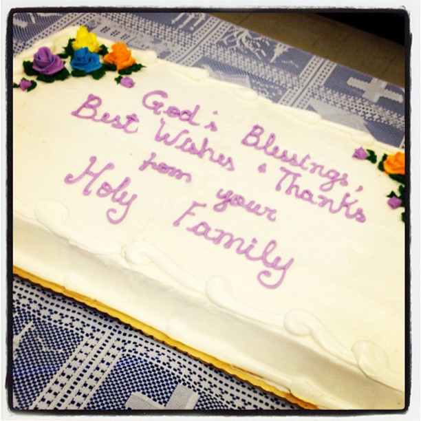 Going Away Party Cake Sayings