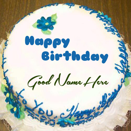 Happy Birthday Cake with Name