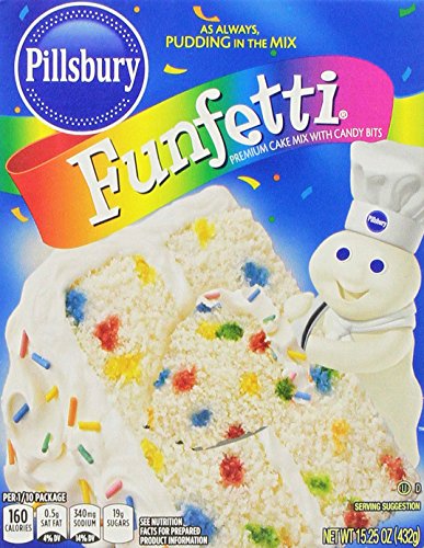 Happy Birthday Funfetti Cake Mix Pillsbury