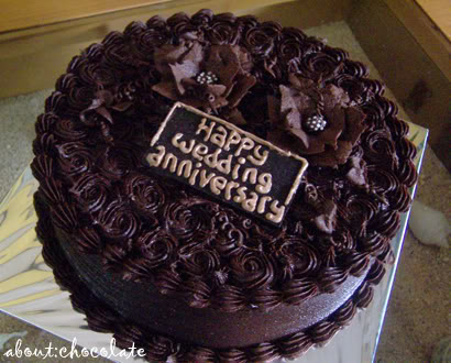 Happy Wedding Anniversary Cakes