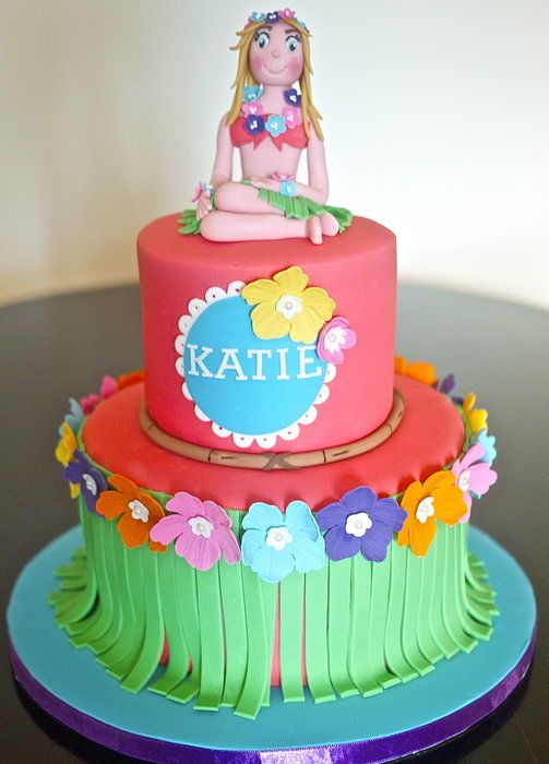 Hawaii Theme Cake Hawaii Theme Cake