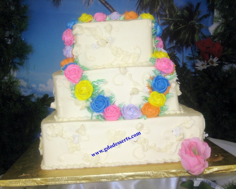 Hawaiian Theme Wedding Cake Hawaiian Theme Wedding Cake