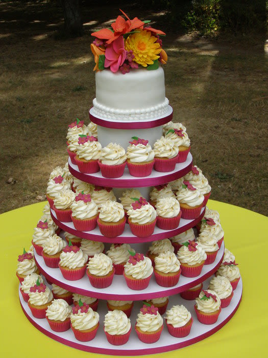 Hawaiian Themed Wedding Cake Cupcakes Hawaiian Themed Wedding Cake Cupcakes