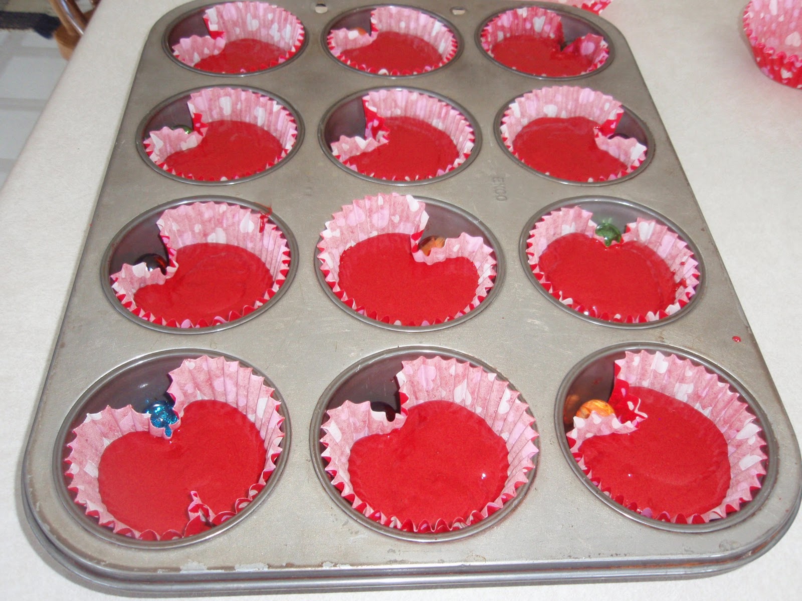 Heart Shaped Cupcakes