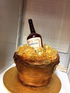 Hennessy Birthday Cake