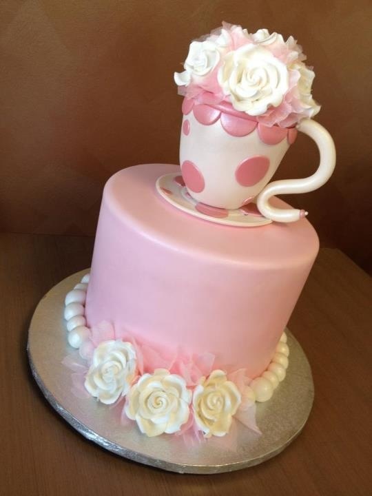 High Tea Birthday Cake