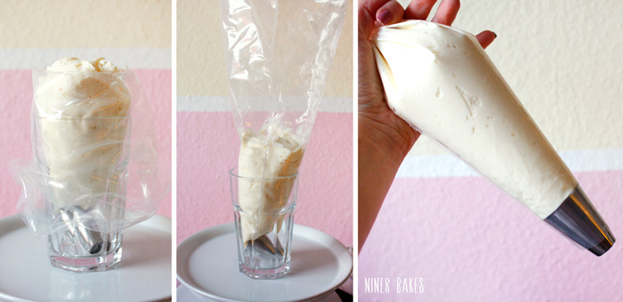 Icing Cupcakes with Piping Bag