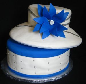 Ladies Hat Cake Happy Birthday