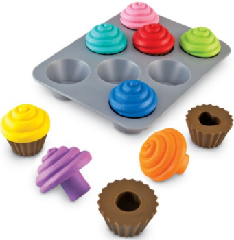 Learning Resources Smart Snacks Shape Sorting Cupcakes