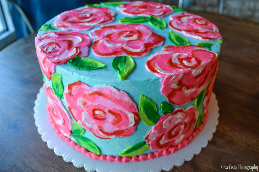 Lilly Pulitzer Cake