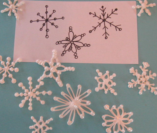 Make Royal Icing Snow Flakes