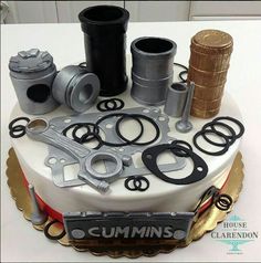 Mechanic Birthday Cake Mechanic Birthday Cake