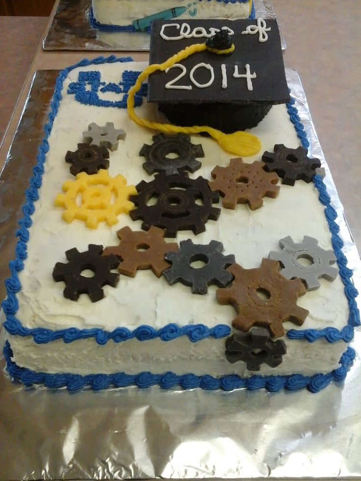 Mechanical Engineer Graduation Cake Ideas