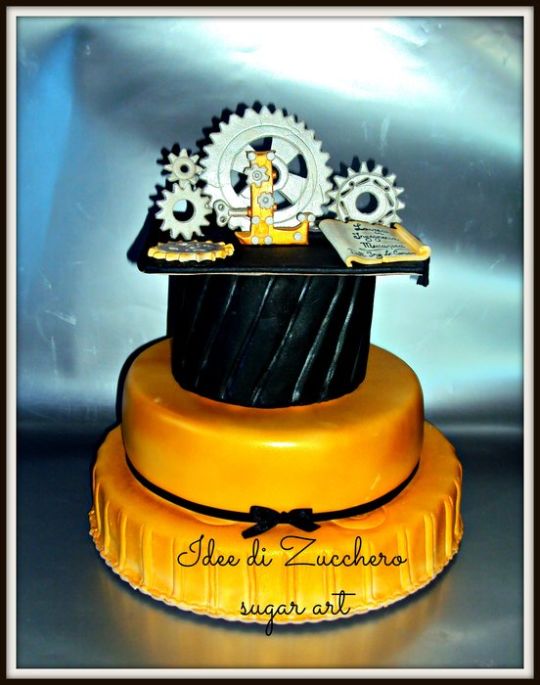 Mechanical Engineering Graduation Cake Mechanical Engineering Graduation Cake